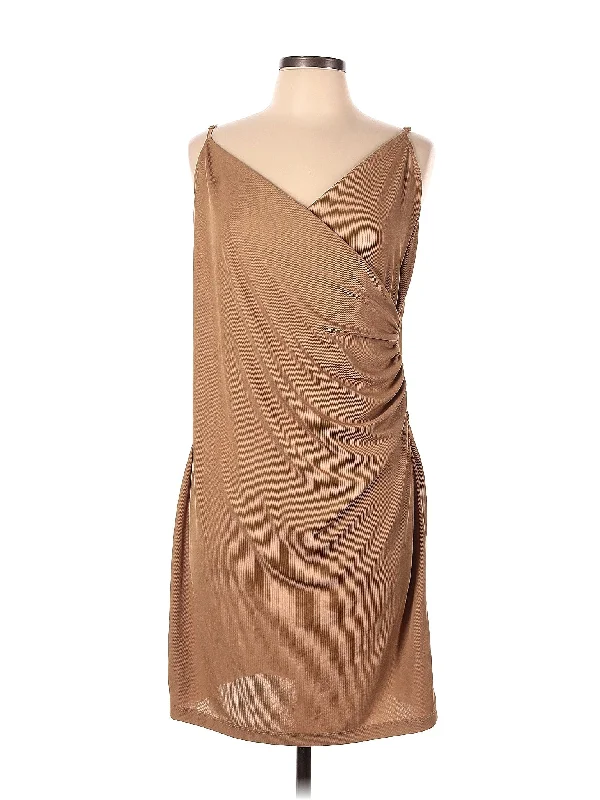 cocktail dress with side sashes-Cocktail Dress