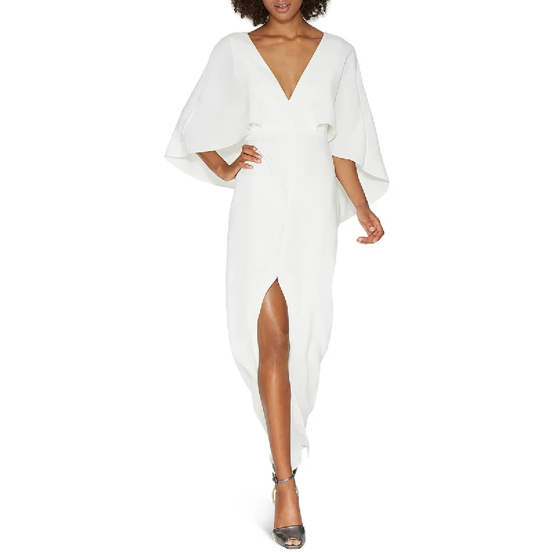 evening dress for alumni dinners-Halston Heritage Womens Cut-Out Slit Evening Dress evening dress for alumni dinners-Halston Heritage Womens Cut-Out Slit Evening Dress