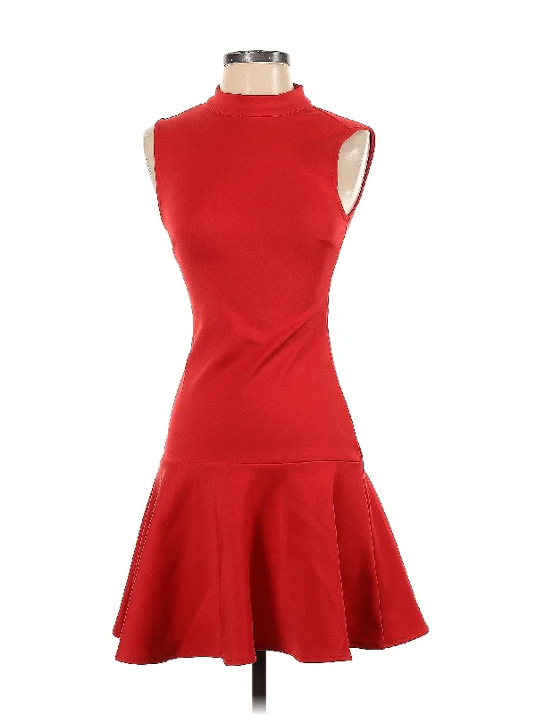 satin cocktail dress for formal events-Cocktail Dress