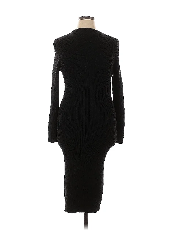 cocktail dress with side embroidery-Cocktail Dress