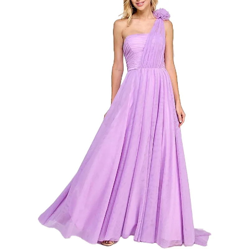 evening dress for brand anniversaries-City Studio Womens Juniors One Shoulder Formal Evening Dress evening dress for brand anniversaries-City Studio Womens Juniors One Shoulder Formal Evening Dress