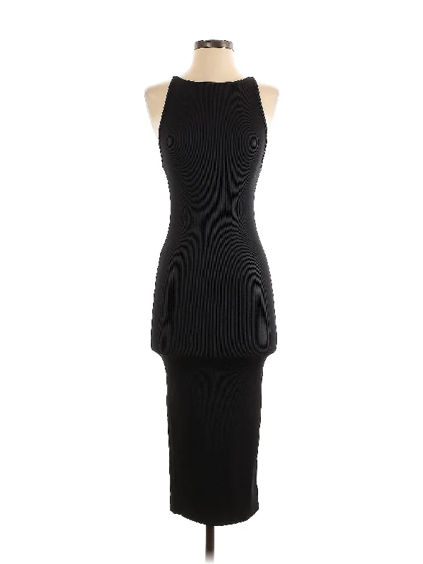 cocktail dress with ruffle accents-Cocktail Dress
