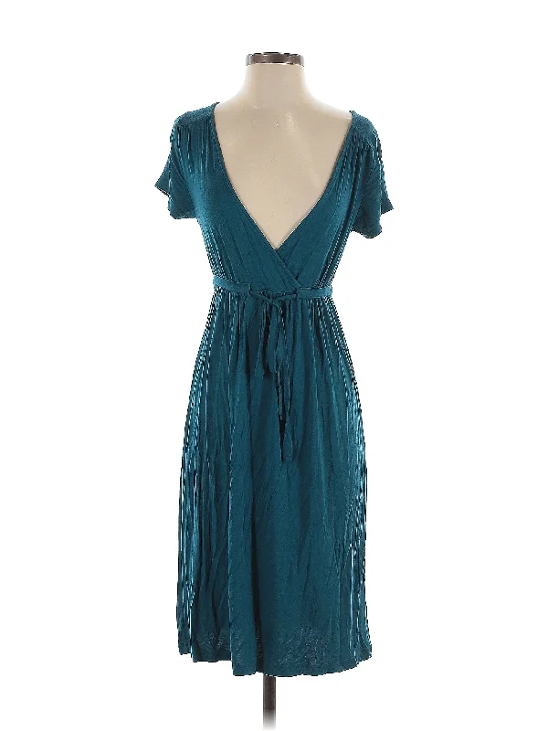 cocktail dress with sheer overlay-Cocktail Dress