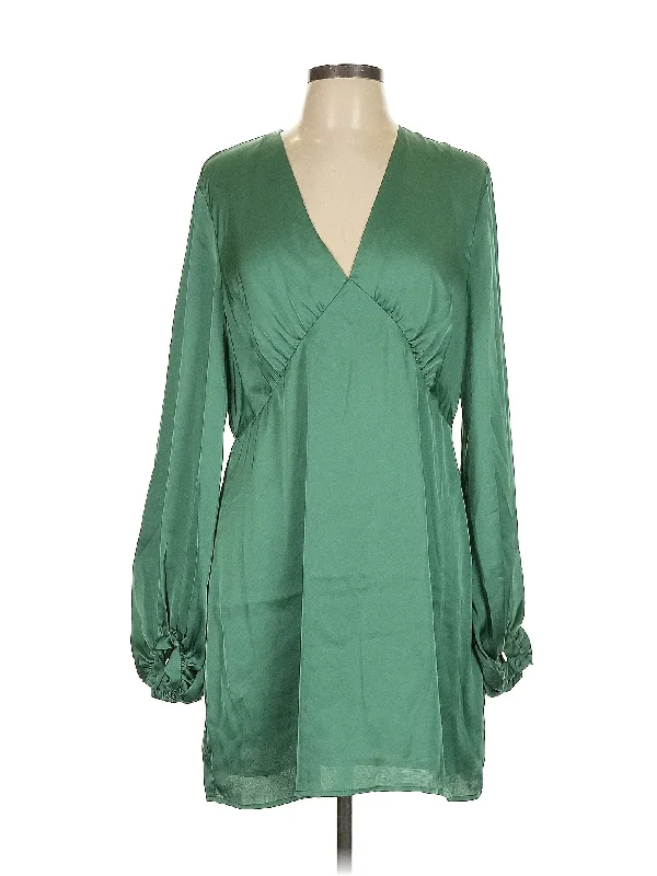 cocktail dress with side buttons-Cocktail Dress