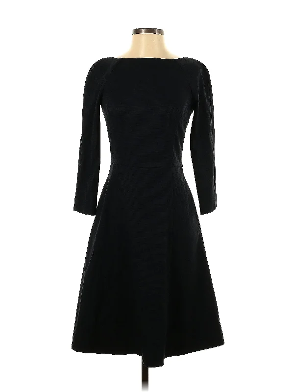 cocktail dress with crystal trim-Cocktail Dress