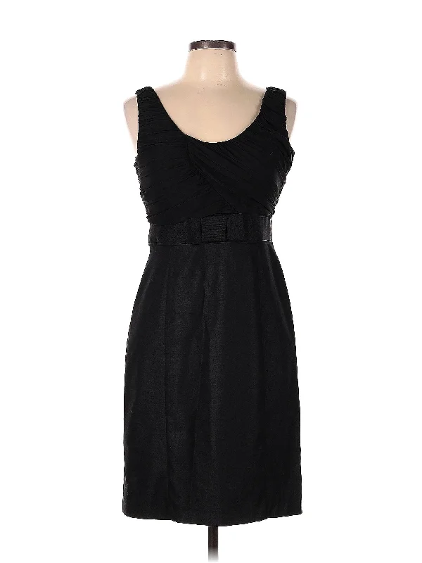 cocktail dress with side ruffles-Cocktail Dress