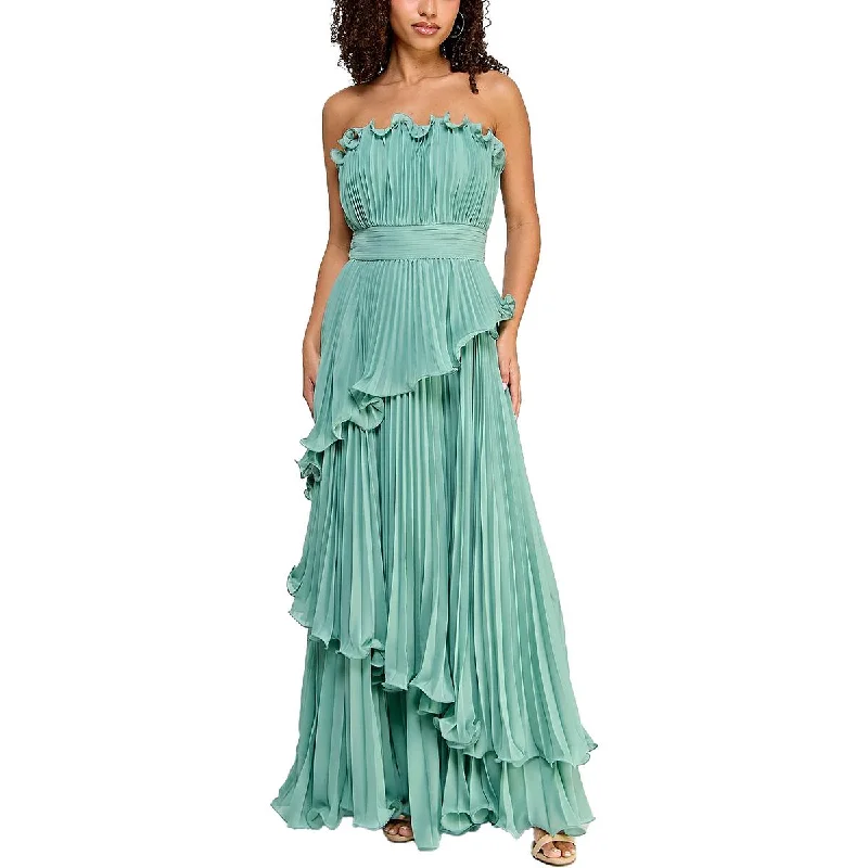 evening gowns for piano recitals-Speechless Womens Juniors Pleated Strapless Evening Dress evening gowns for piano recitals-Speechless Womens Juniors Pleated Strapless Evening Dress