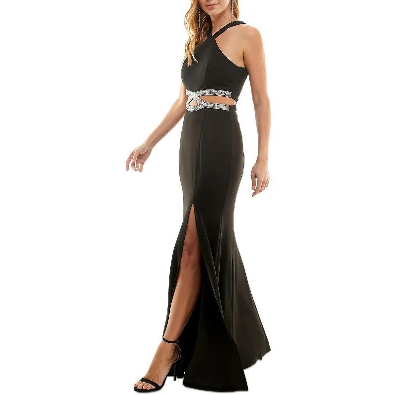 evening dress for jazz concerts-Speechless Womens Juniors Embellished Long Evening Dress evening dress for jazz concerts-Speechless Womens Juniors Embellished Long Evening Dress