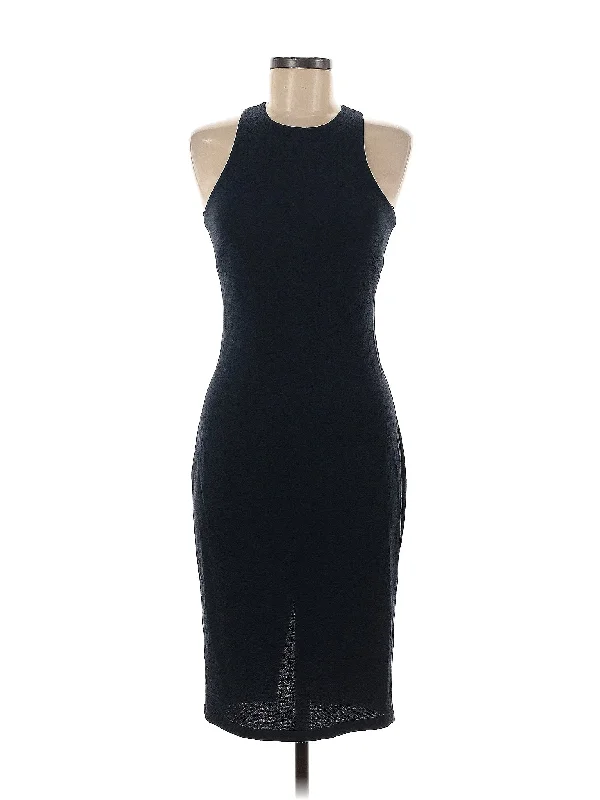cocktail dress with side buttons-Cocktail Dress