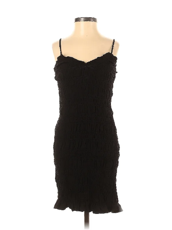 cocktail dress with side ruching-Cocktail Dress