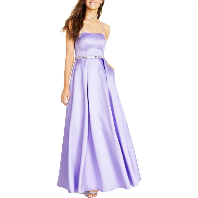 faux fur stole with evening dress-Sequin Hearts Womens Juniors Strapless Long Evening Dress faux fur stole with evening dress-Sequin Hearts Womens Juniors Strapless Long Evening Dress