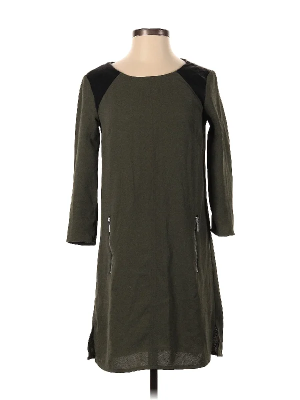 cocktail dress with side gathers-Cocktail Dress