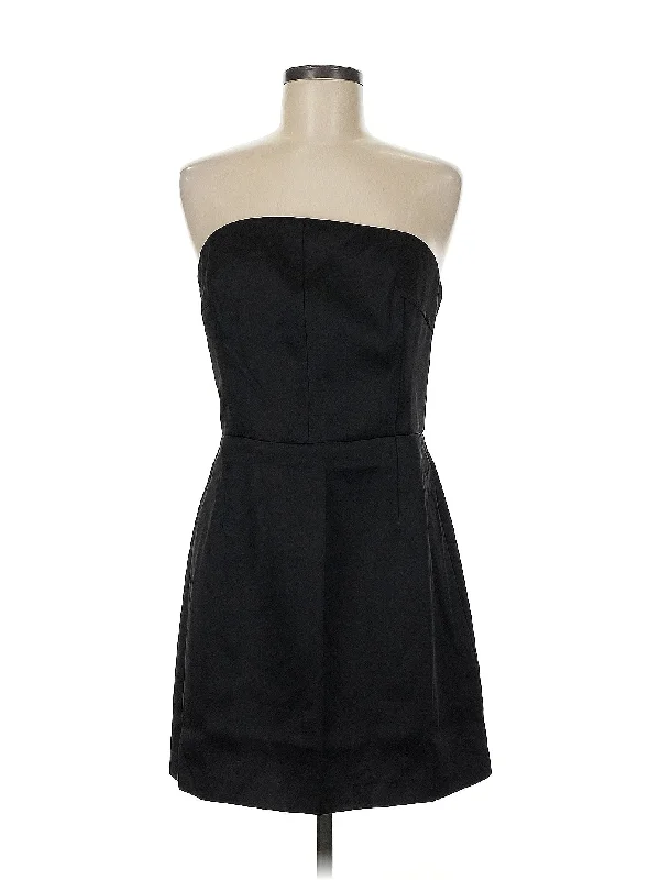 cocktail dress with side ruffles-Cocktail Dress