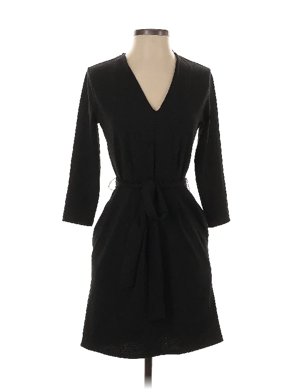 cocktail dress with side drapes-Cocktail Dress
