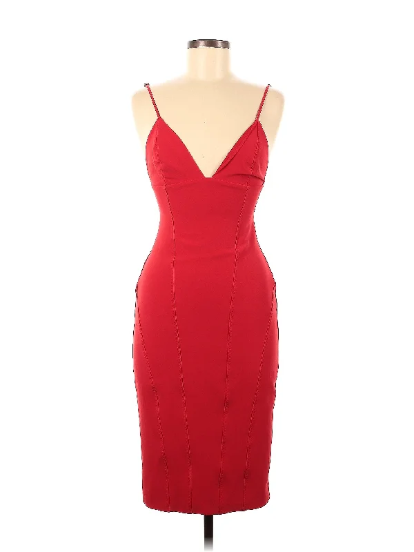 cocktail dress with side pleats-Cocktail Dress