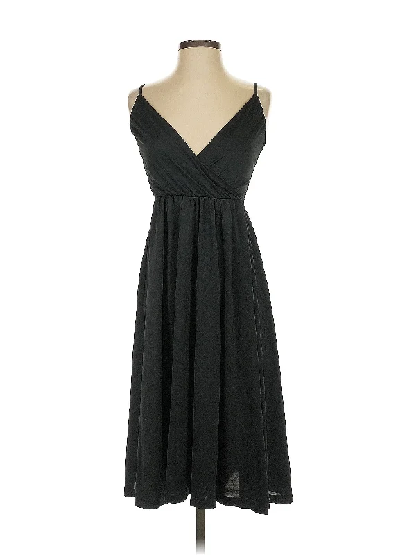 cocktail dress with side appliques-Cocktail Dress
