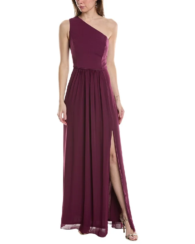 Party dress: personal style -Adrianna Papell One-Shoulder Gown
