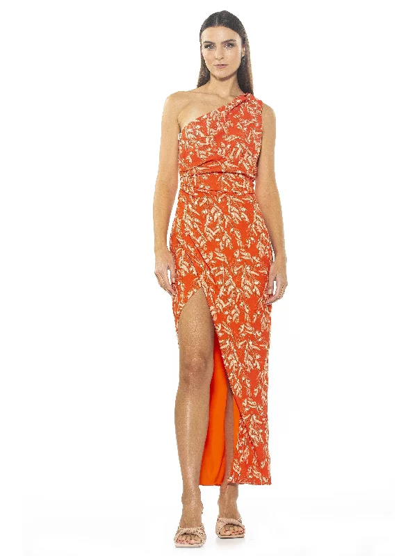 Party dress that creates a waistline -Alessi Gown