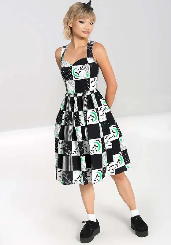Party dress as seen on TV -Annie [Black/White] | 50's DRESS**