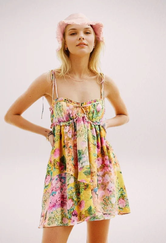 Party dress that elongates legs -ARIELLA