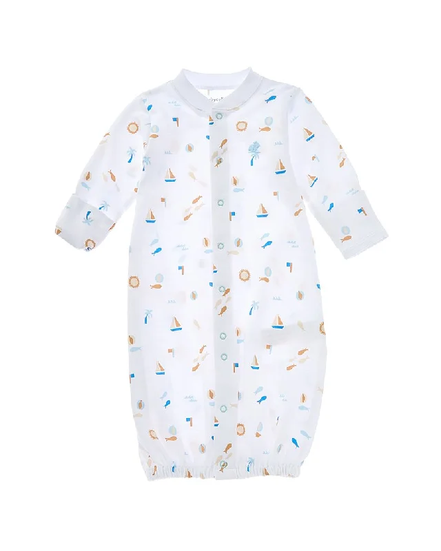 tassel trim evening dresses-babycottons Sailing Baby Night Gown