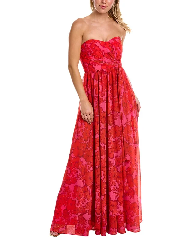 Party dress for a formal gala -Badgley Mischka Draped Gown