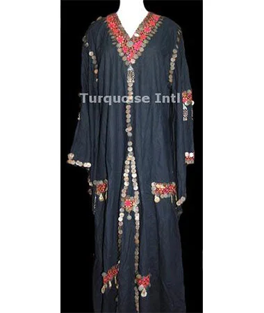 evening dress for tech exhibitions-Bedouin Tribal Midnight Dress