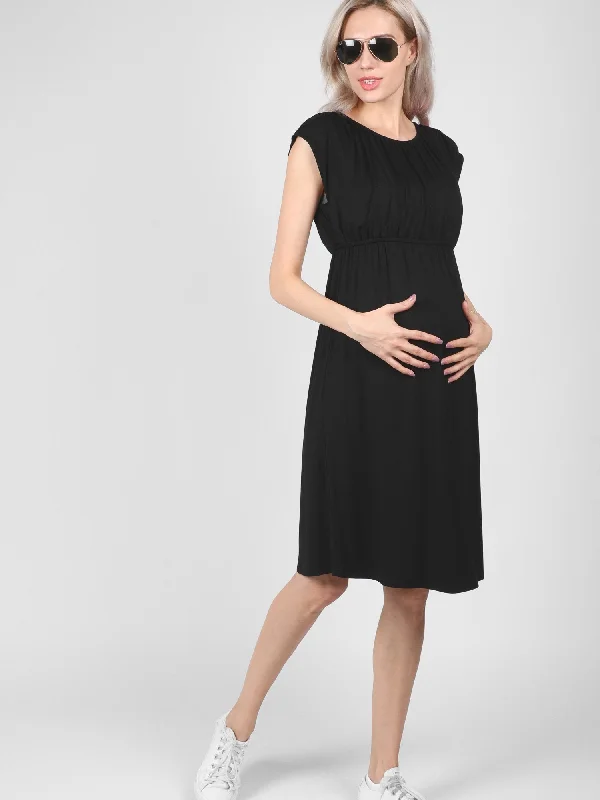 Dress for party joyous occasion -Black Louise Dress