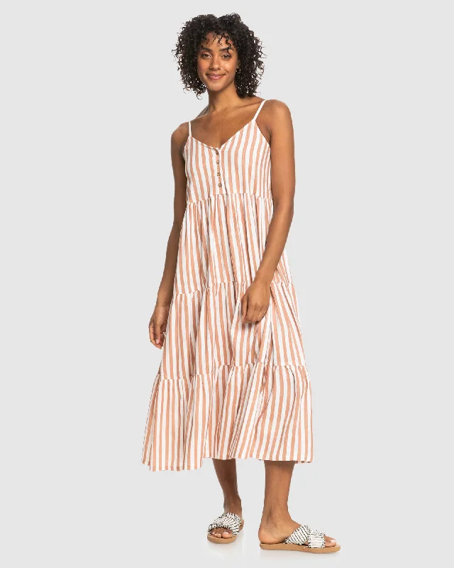 Party dress: dress codes -Womens Bleach Days Stripe Dress
