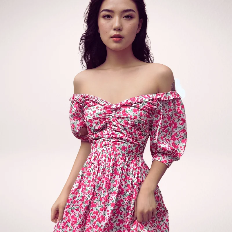 Party dress with excellent customer service -BARDOT