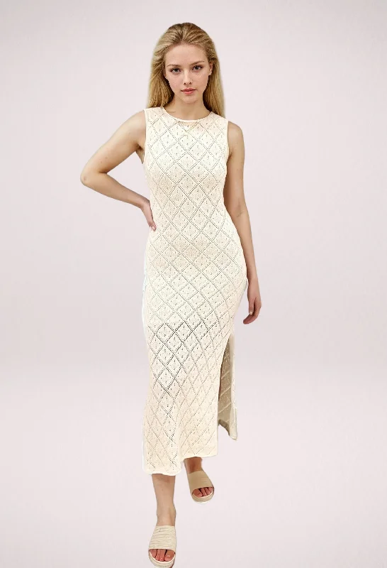 Party dress with boots -CREMA DELIGHT