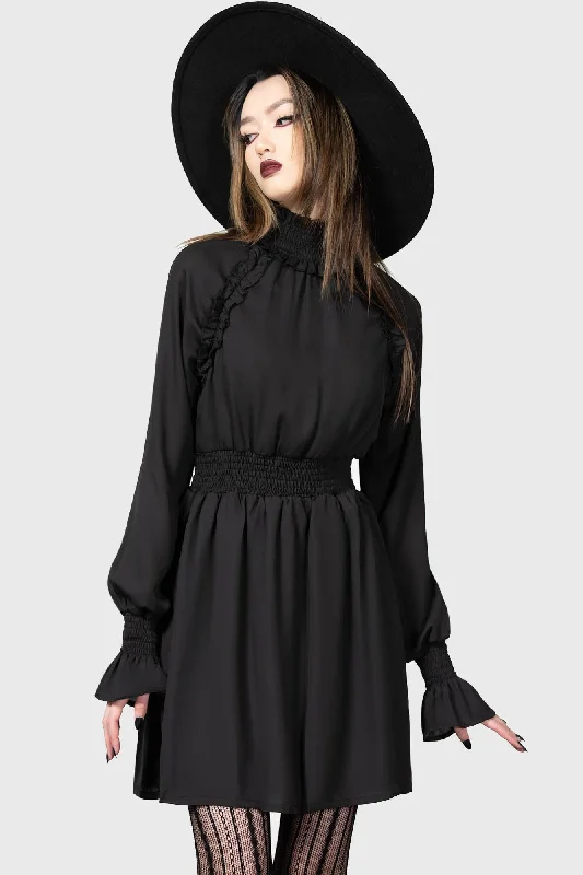 Party dress that flatters figure -Devil's Delights Dress