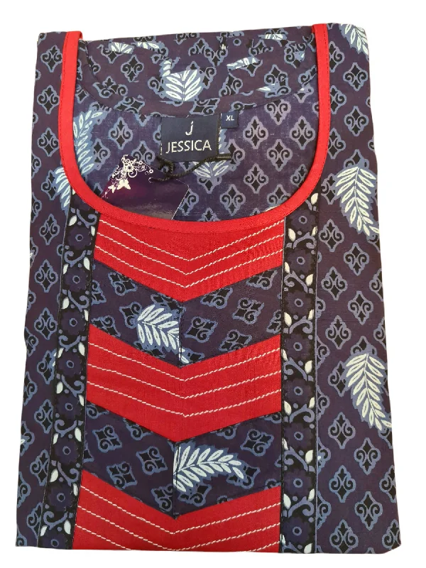 shimmer evening dresses for parties-Elegant cotton nighties