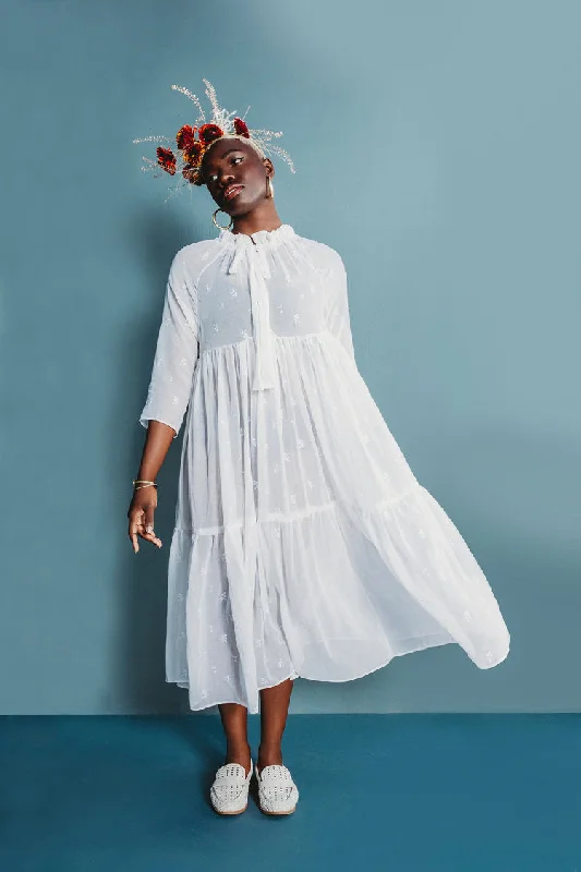 Party dress for an anniversary dinner -Friday Pattern Company Wilder Gown
