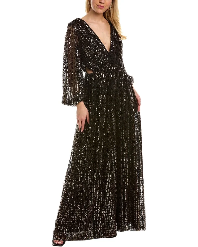 Party dress that is unforgettable -Halston Madelyn Gown