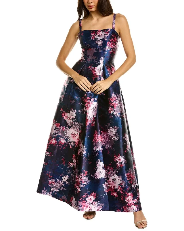Party dress made in the USA -Kay Unger Maxine Gown