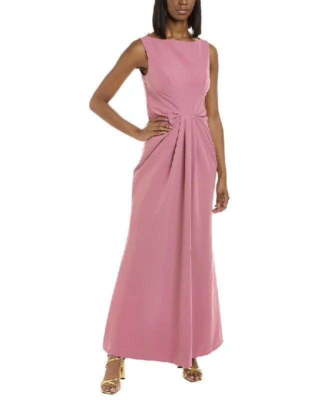 Dress for party chic style -Kay Unger Sansa Bateau Gown