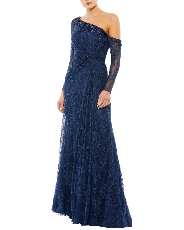 Party dress for a birthday bash -Mac Duggal Column Gown