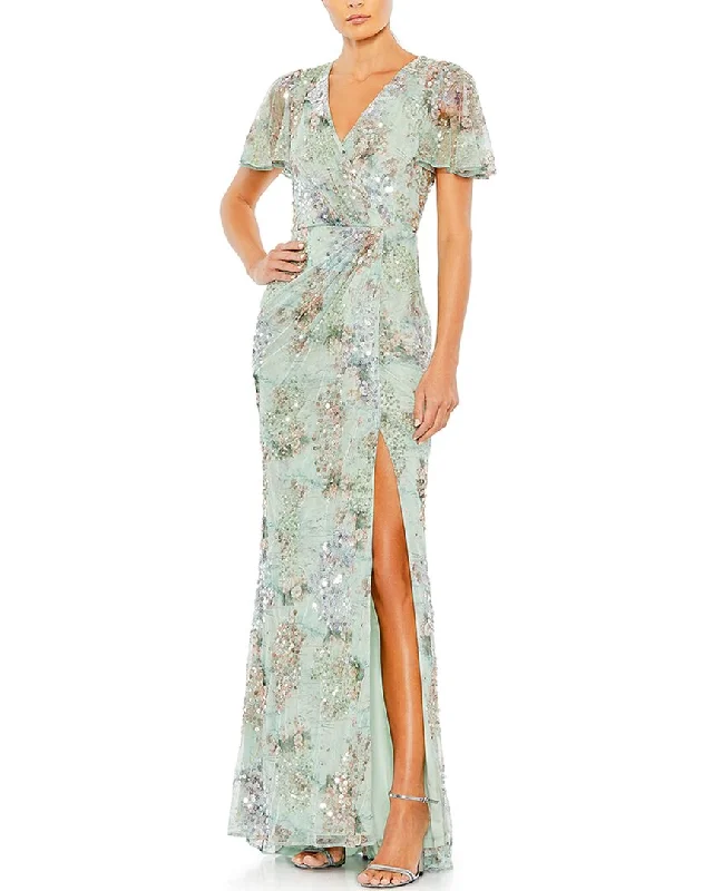 Party dress that is easy to pack -Mac Duggal Gown
