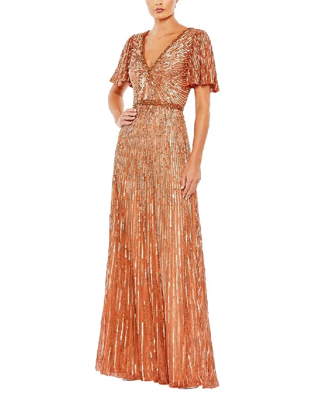 Party dress for rooftop party -Mac Duggal Gown