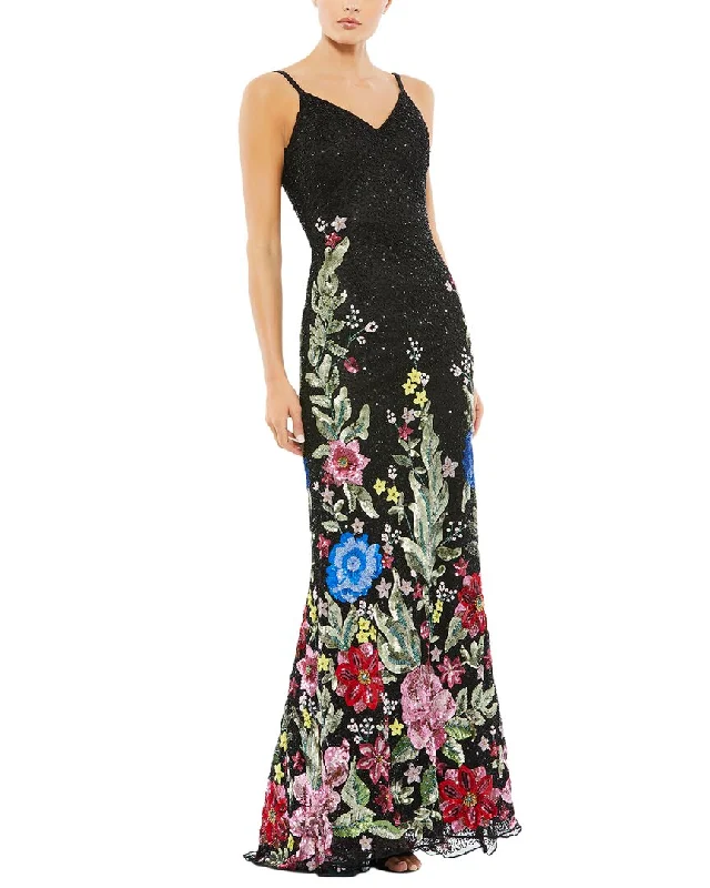 Party dress with a midi length -Mac Duggal Gown