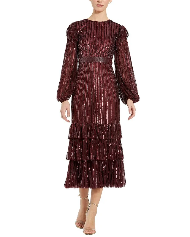 Party dress that is impressive -Mac Duggal Tiered Gown