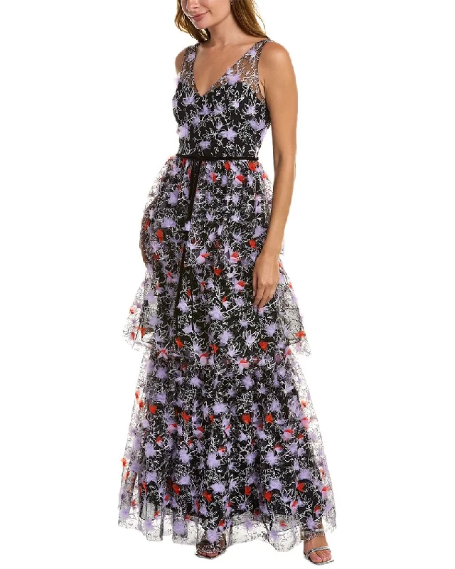 Party dress that is unforgettable -Marchesa Notte Gown
