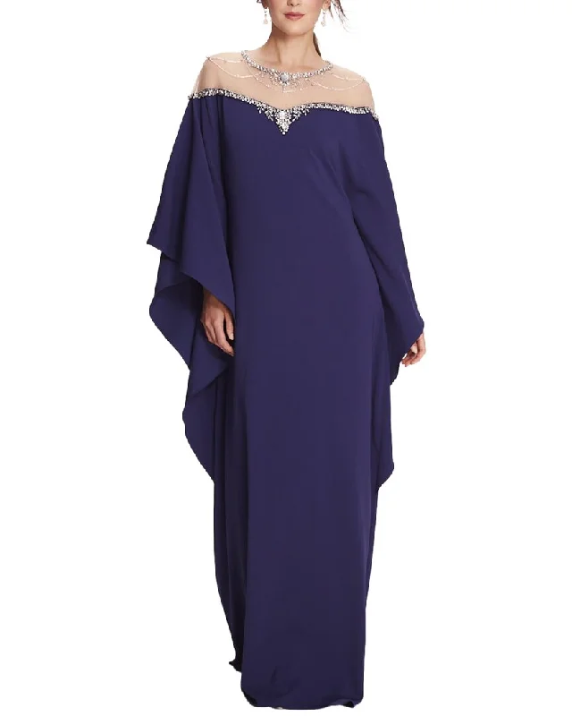Party dress with a high neckline -Marchesa Notte Gown