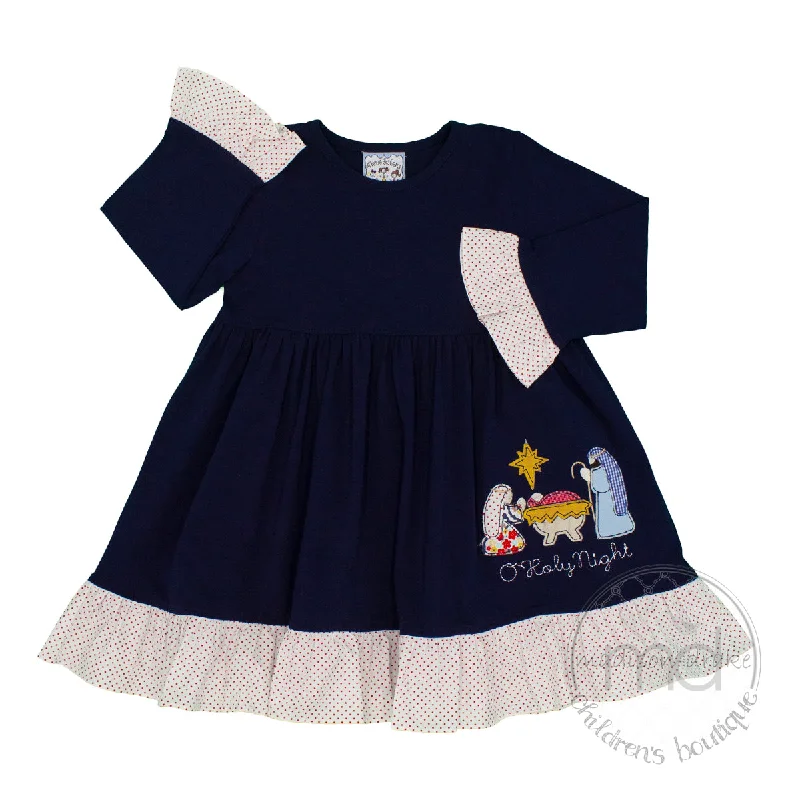 evening dress for leadership summits-O' Holy Night Nativity Dress