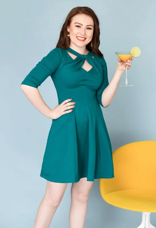 Dress for party celebrity style -Our Lady of Leisure Martini Twist Dress