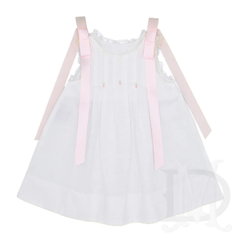 Party dress that flatters figure -Pink Bow Skylar Dress