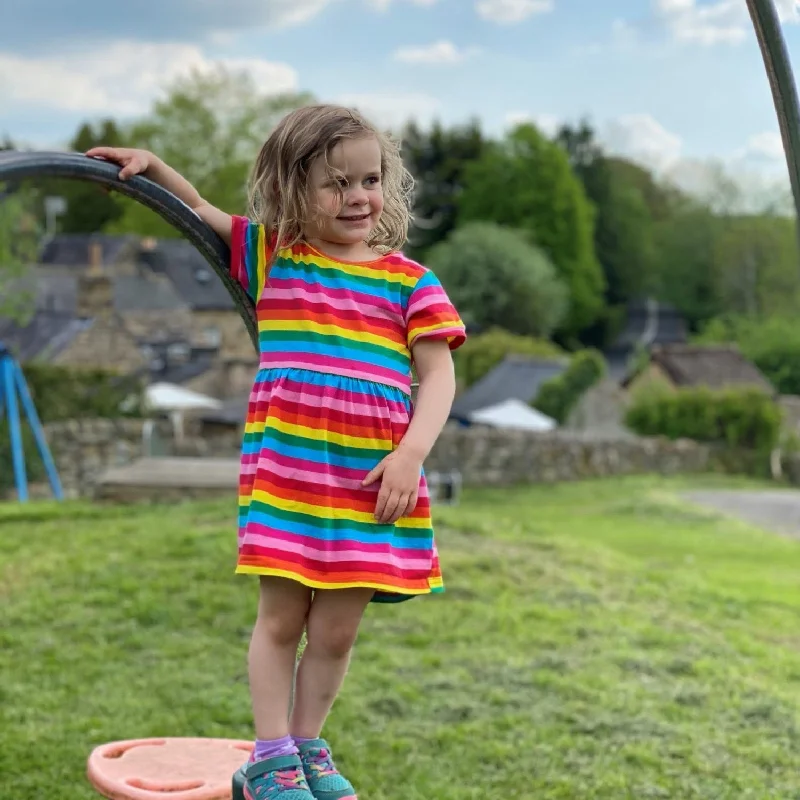 Party dress: personal style -Rainbow Kid Dress