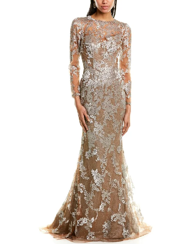 Dress for party gala event -Rene Ruiz Lace Gown