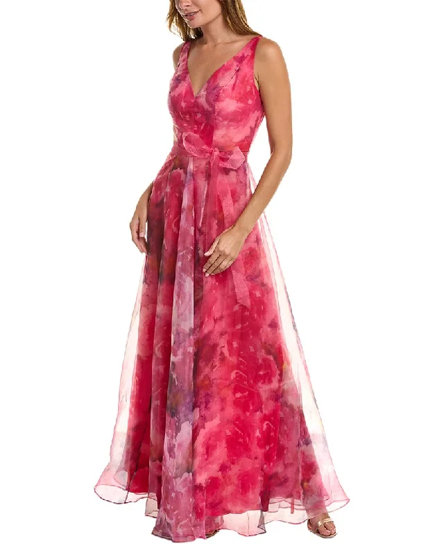 Party dress for a casual gathering -Rene Ruiz Organza Gown